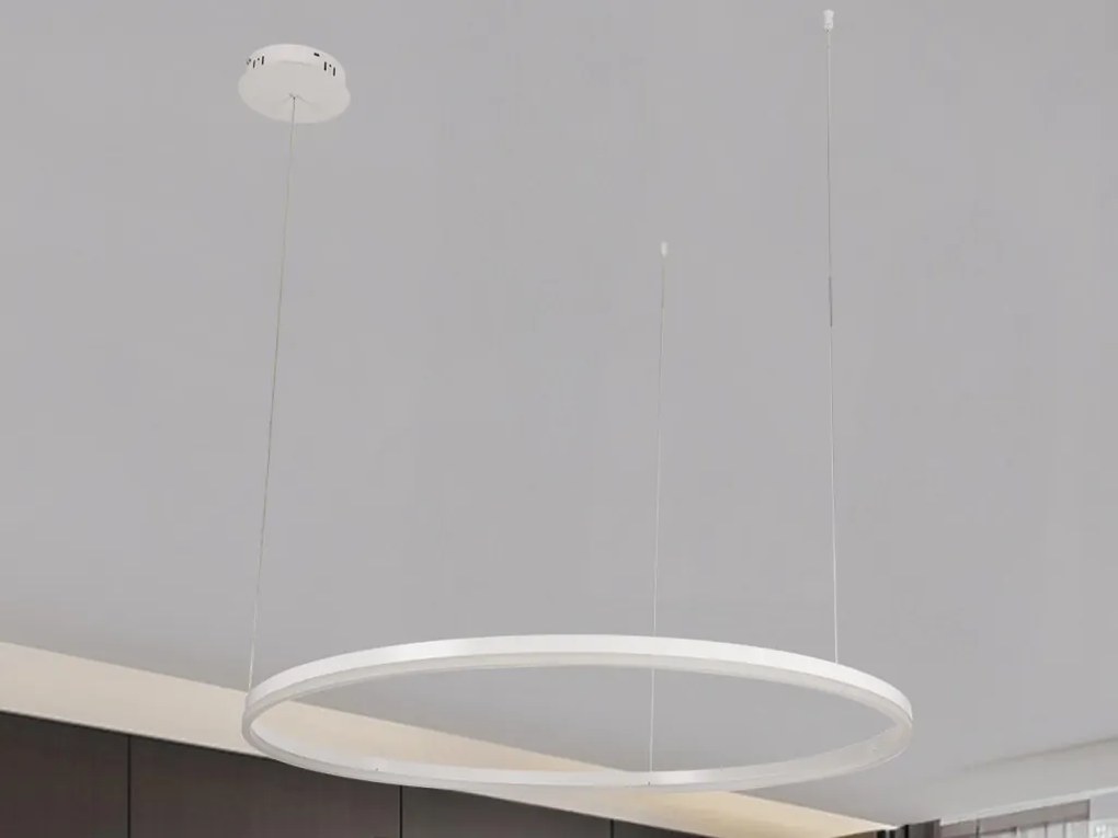 NEDES J4380-W Modern Led Függesztett Lámpa IP20
