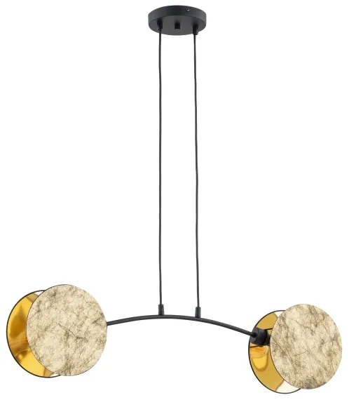 Csillár zsinóron MOTIF 2xE14/10W/230V arany