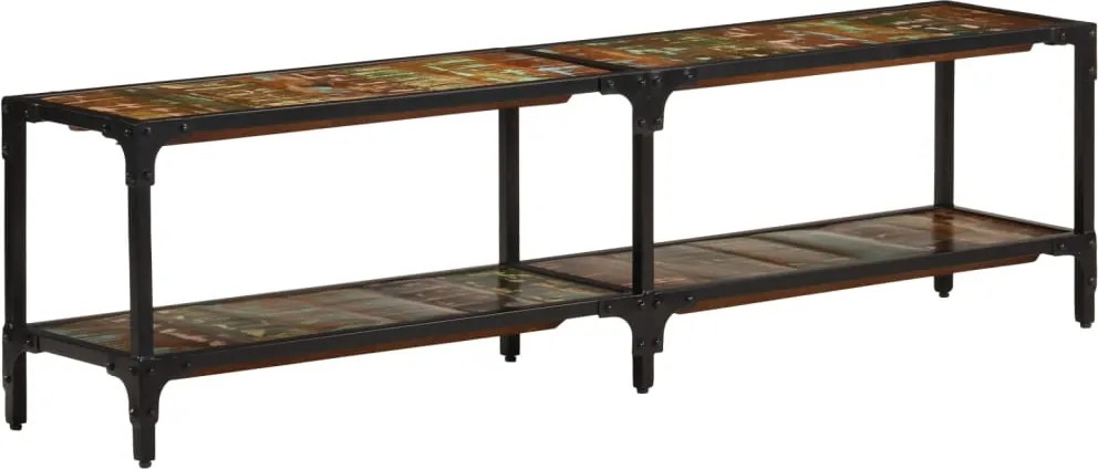 vidaXL tömör újrahasznosított fa TV-szekrény 150x30x41 cm