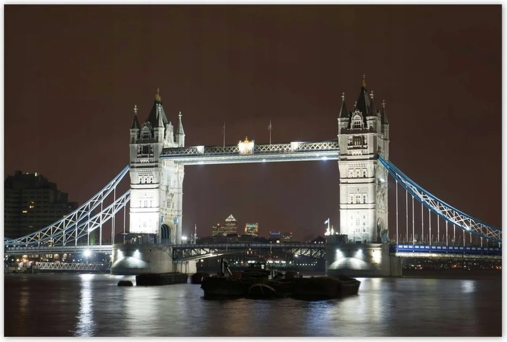 Poszterek 120x80 Megvilágított toronyhíd