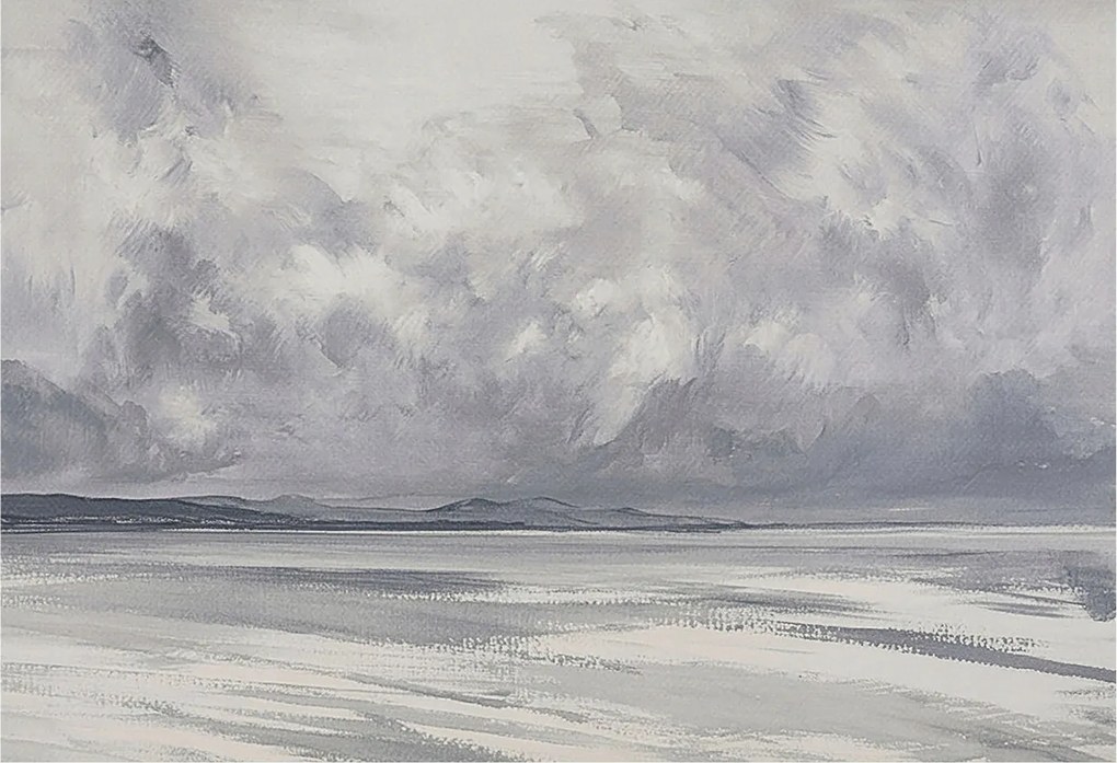 Divatos 3D Fali Tapéta Vihar a láthatáron 152x104 Ragasztóval