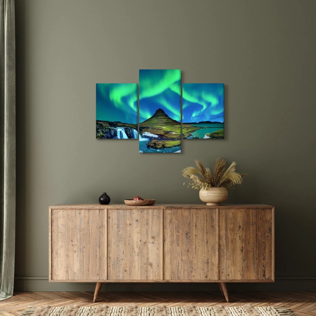 Kép - Kirkjufell, Izland (90x60 cm)