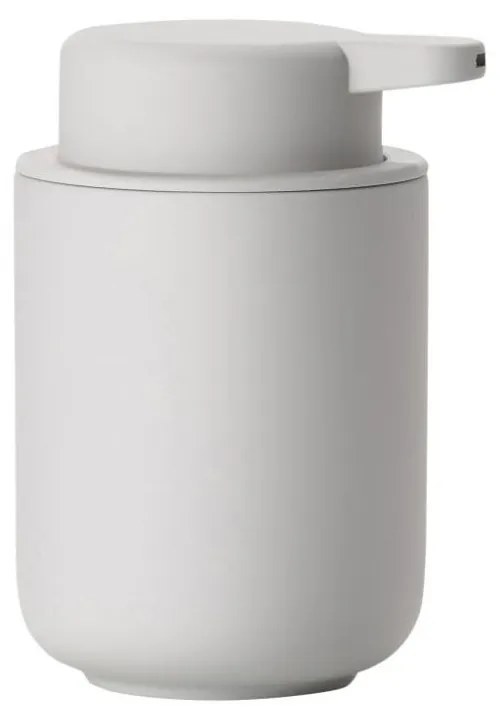 Soft Grey világosszürke, agyagkerámia szappanadagoló, 250 ml - Zone