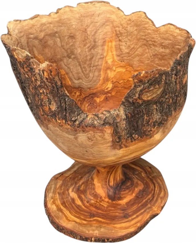 Nagy Olajfa Kehely Tál DMIS32 Gyümölcs Bárka