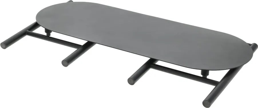 Fekete fém kerti pad Disc – Zone