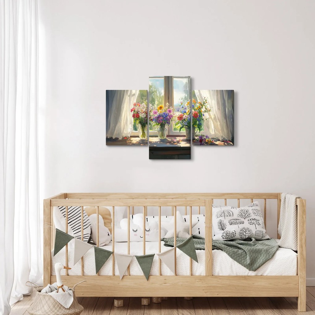 Kép - Csokor az ablaknál (90x60 cm)