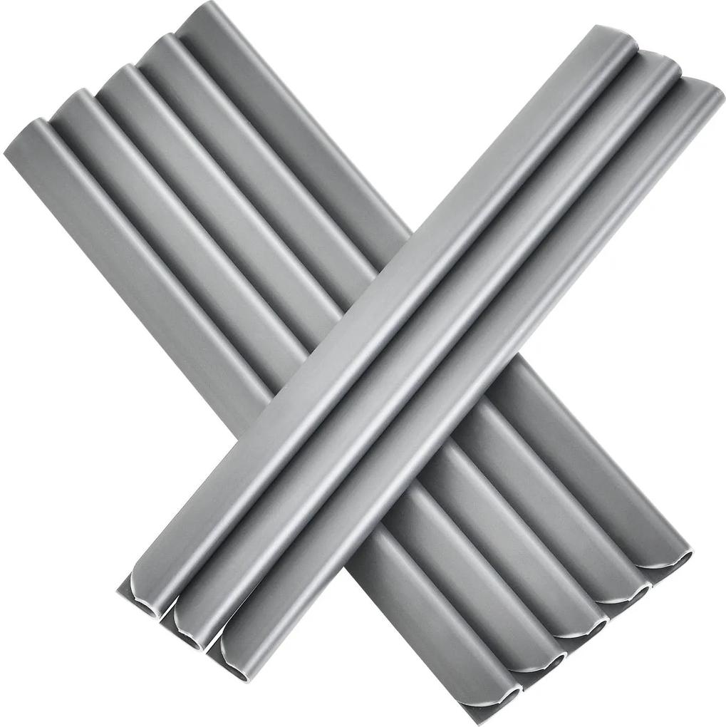 PVC védősáv 4 darab - világos szürke