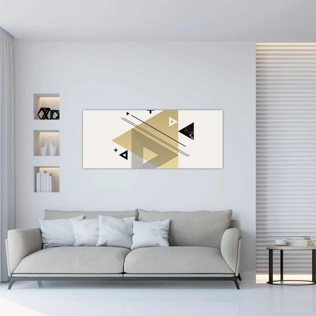 Kép - Geometriai formák N⁰4 (120x50 cm)