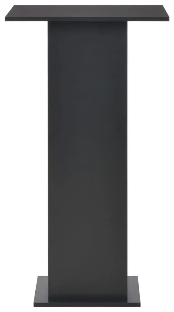 280206 Bar Table Black 60x60x110 cm