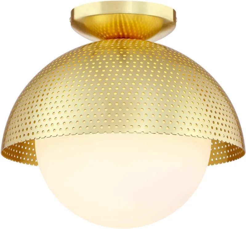 COSMOLIGHT C01807BR MODENA Glamour Mennyezeti Lámpa Sárgaréz G9 IP20
