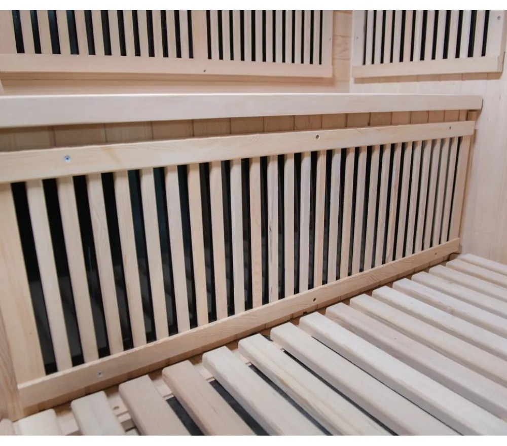 Sauna DeLuxe 2223 Carbon BT, sötétbarna
