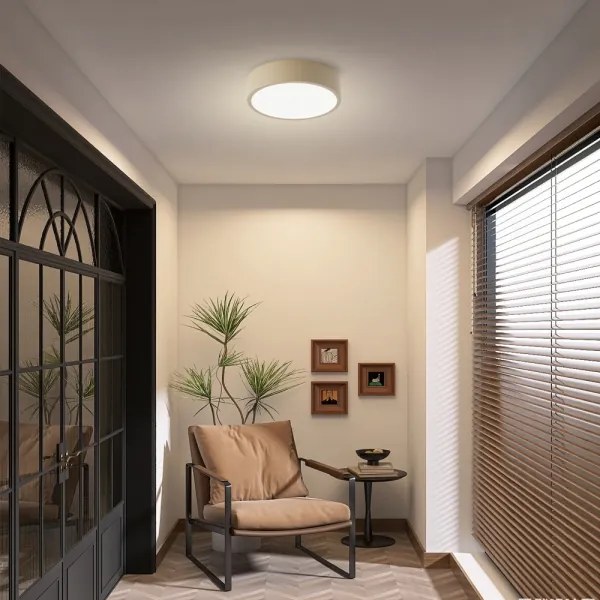 Brilagi - LED dimmelhető POOL LED/18W/230V 3000-6000K 20 cm bézs + távirányító