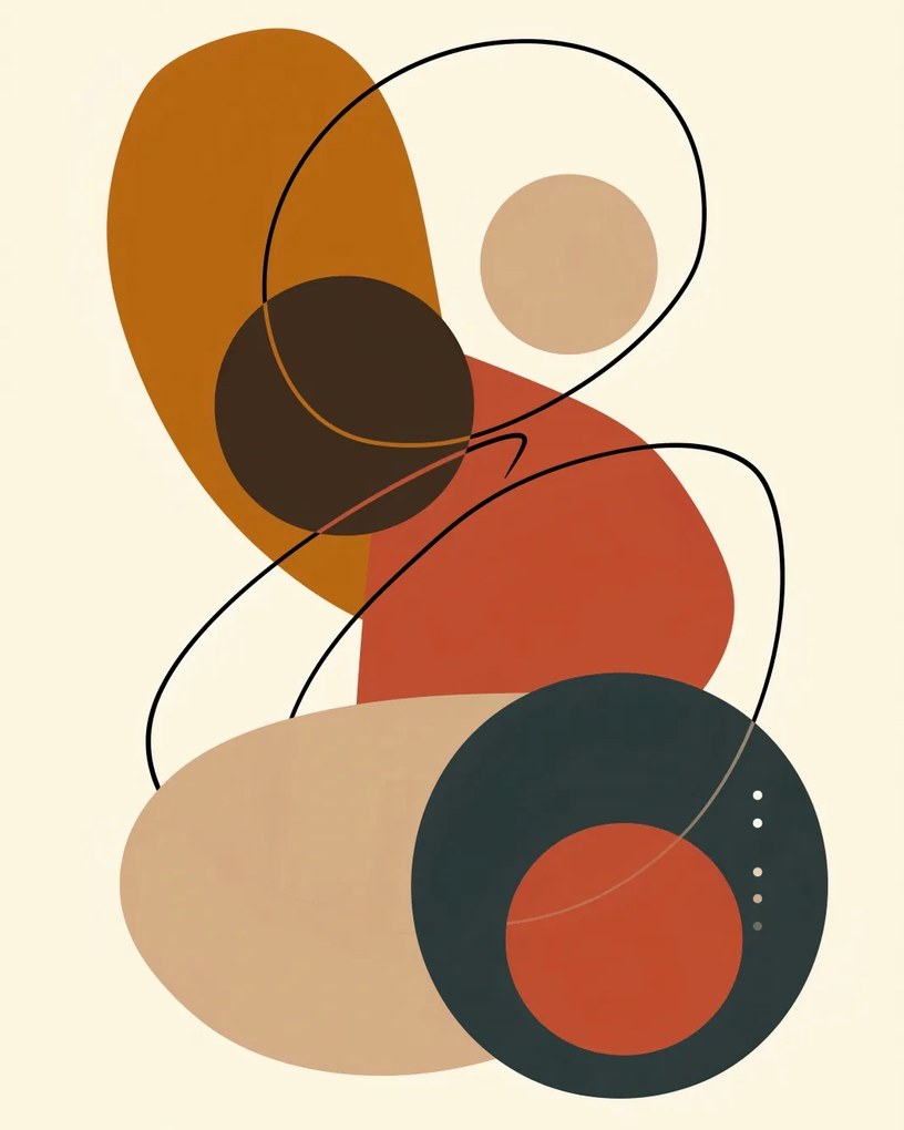 Poszter 40x50cm Harmónia geometria