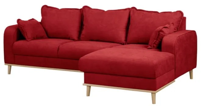 Piros sarokkanapé (jobb oldali) Beata – Ropez