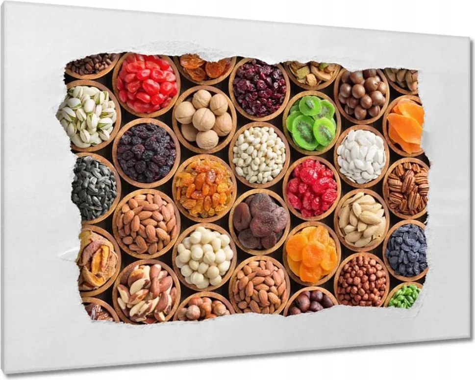 Festmények 120x80 Bakalie és dió