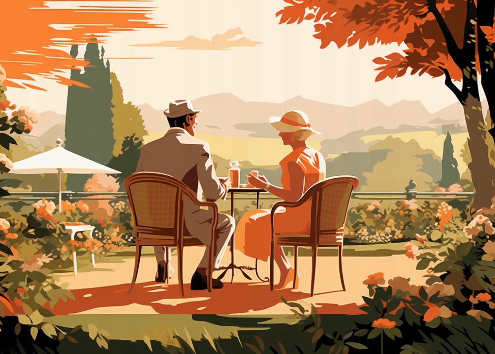 Poszter 70x50cm Retro Randi