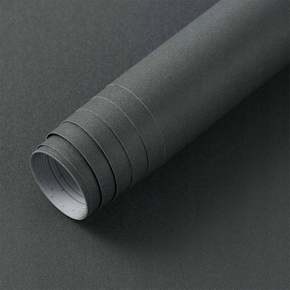 Bútor furnér fali tapéta öntapadós szürke 60x1000cm