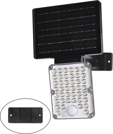 Top Light-LED Napelemes lámpa érzékelővel 3 az 1-ben ZENITH LED/10W/3,7V 3000/4000/6500K 2400 mAh