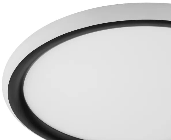 Brilliant - CARLOZ dimmelhető LED mennyezeti lámpatest LED/16W/230V Ø 30 cm fekete