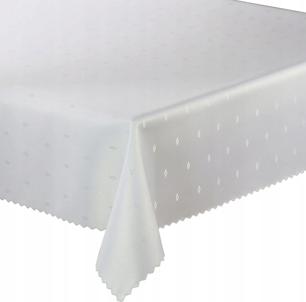 Abrosz Foltálló Klasszikus Fehér Áldozás Asztalterítő 130X180CM