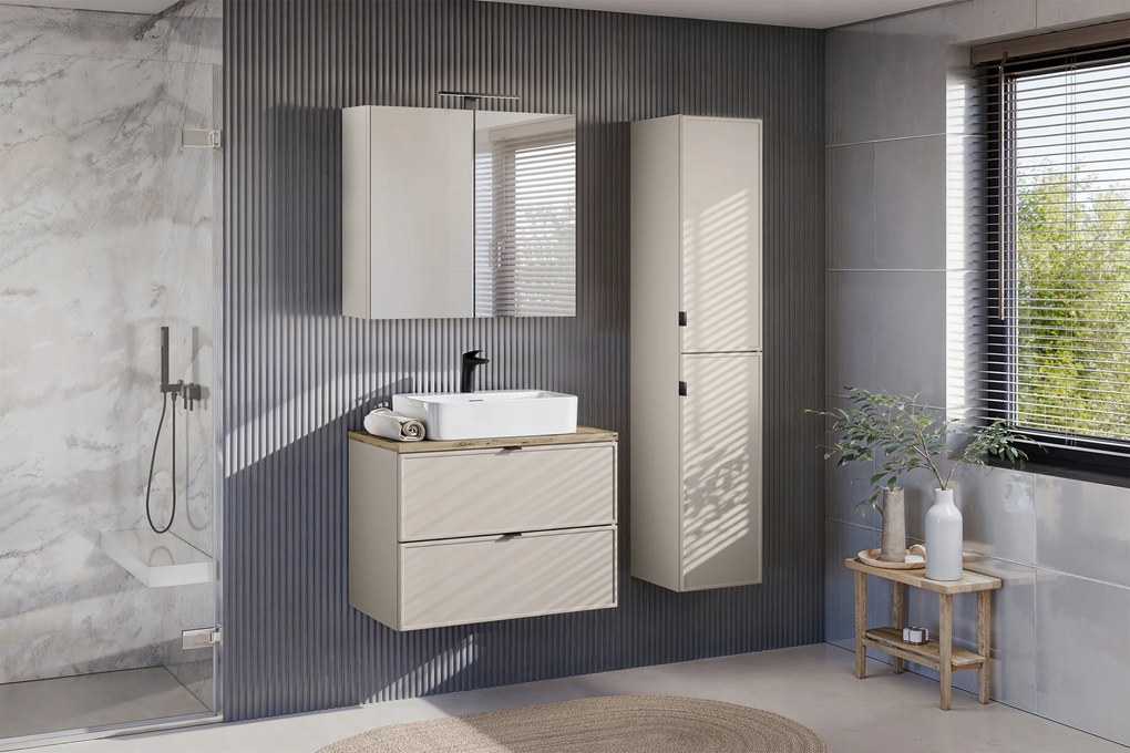 Mosdó alatti szekrény 80cm 2 fiókos