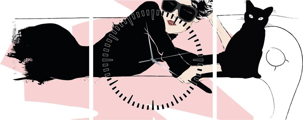 Kép - Fashion lady (órával) (90x30 cm)