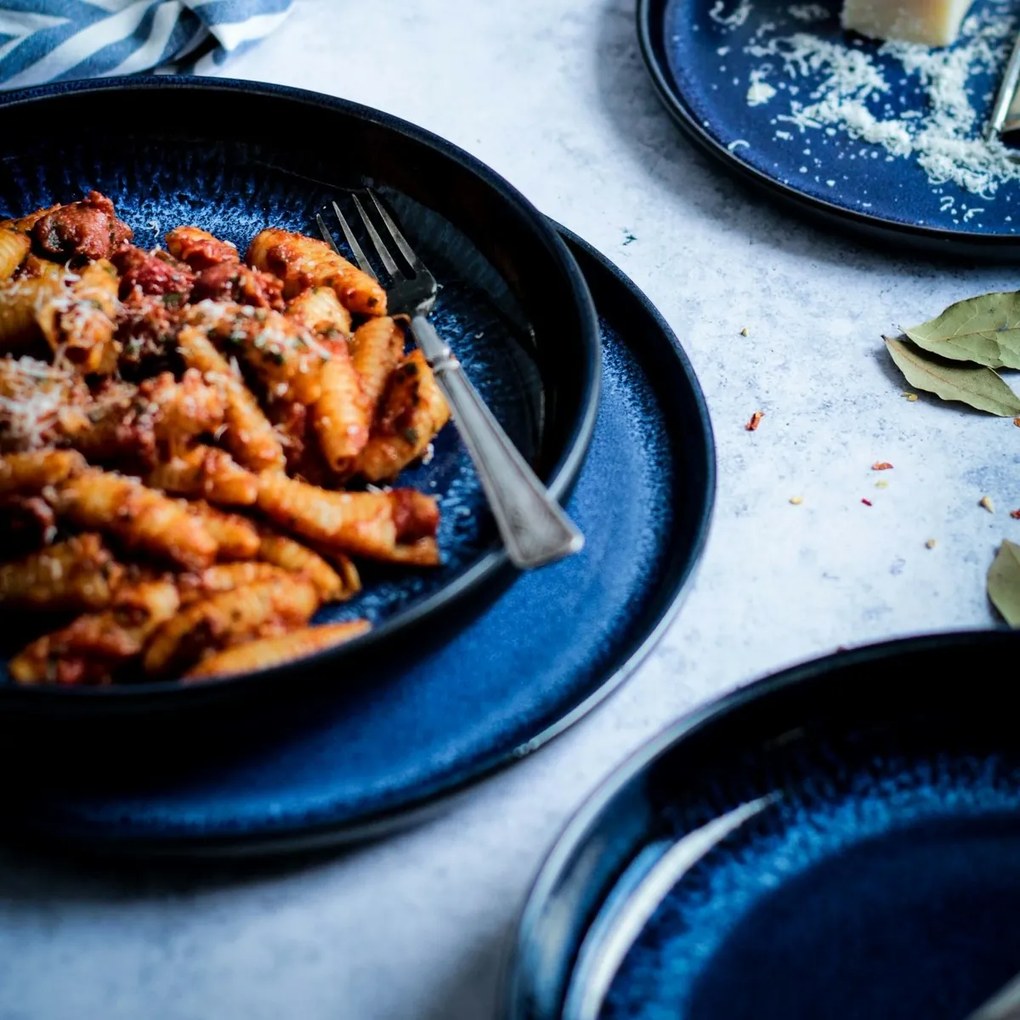 Mäser 18 darabos reggeli edénykészlet NIARA – kék