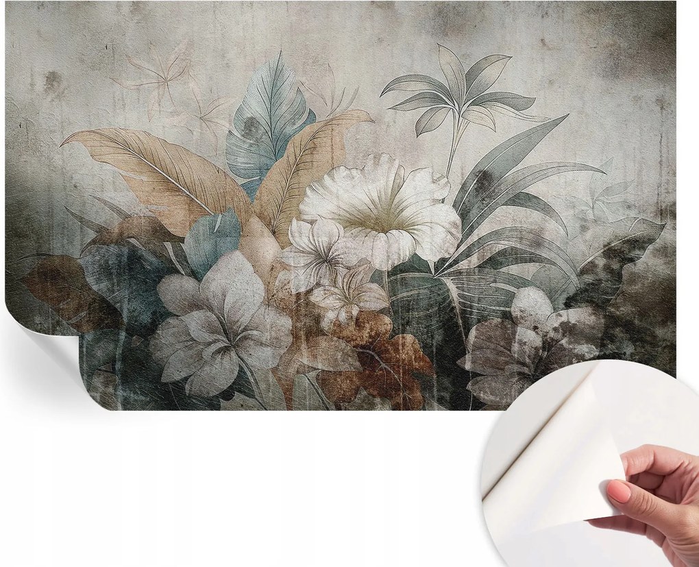 Öntapadós Dekoratív Fotótapéta Hálószobába Virágos álom 416x254 cm