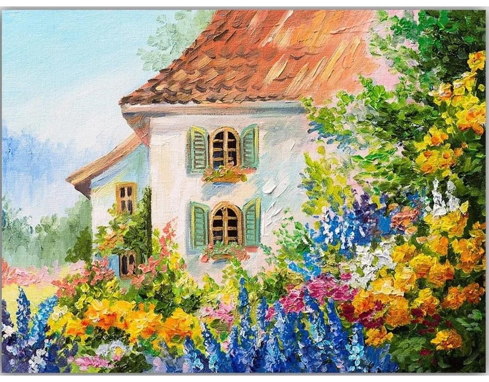Kép 100x70 cm House – Wallity