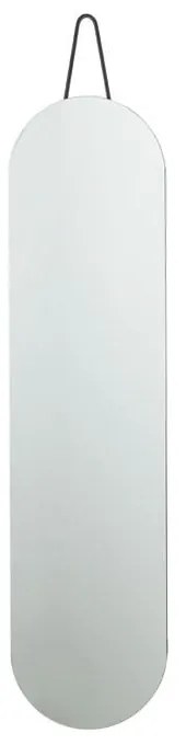 A-Wall fekete fali tükör, 120 x 30 cm - Zone