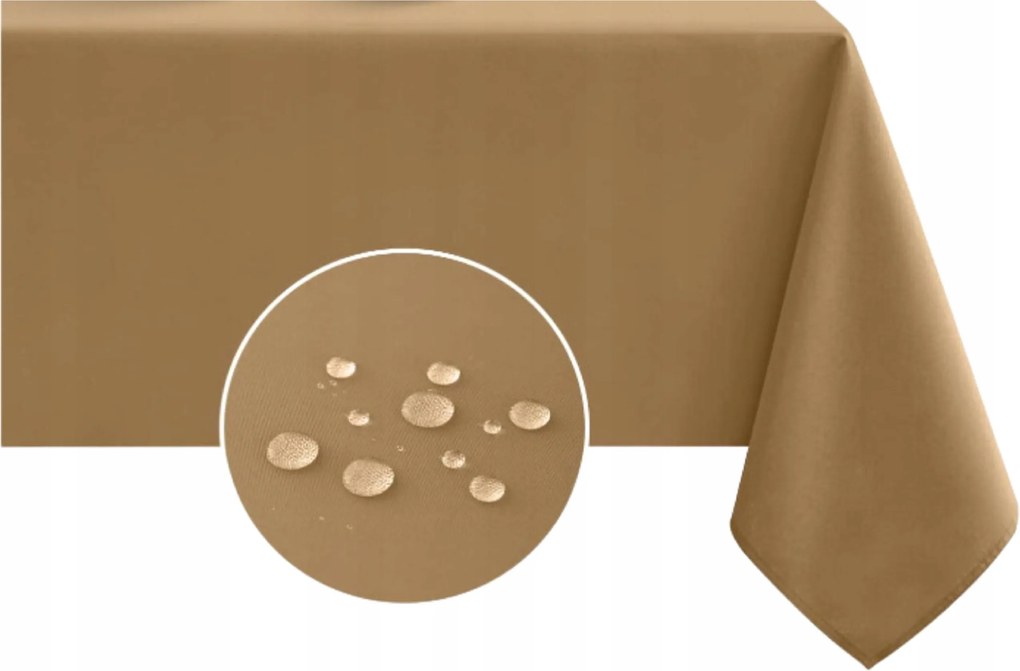 Abrosz kerti asztalhoz 155x180 vízálló terasz asztalterítő sima kész