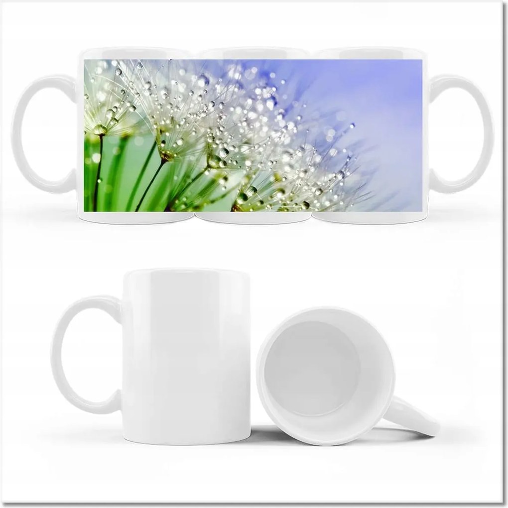 Fotó bögre Pitypang harmatcseppek