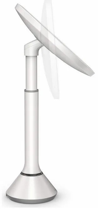 Egyszerű emberi tükör állítható fényerővel Dual LED, fehér