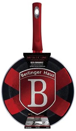 BerlingerHaus Flip serpenyő (26 cm) Metallic Line Burgundy Edition BH/1302NPR