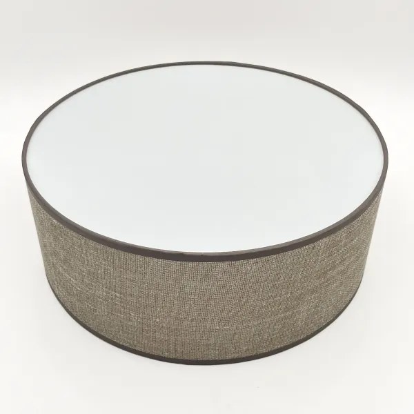 SIRJA mennyezeti lámpatest 1xE27/15W/230V, Ø 35 cm, barna