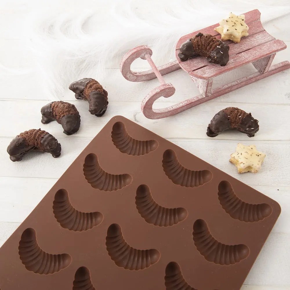 Szilikon aprósütemény sütőforma 21x24,5 cm – Orion