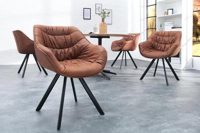 Comfort szék barna