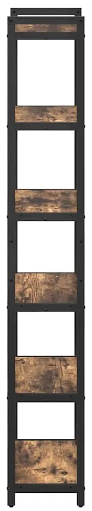 Könyvszekrény Füstölt tölgy 40 x 30 x 188 cm Faanyag