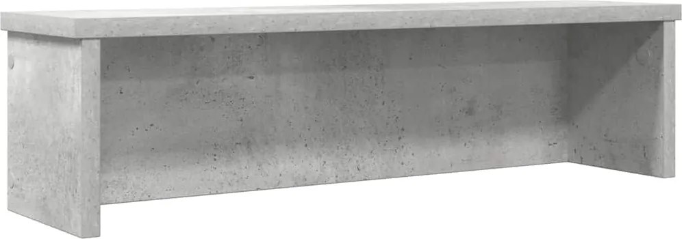 vidaXL konyhai állvány rakodható beton szürke 50x15x16 cm műfa