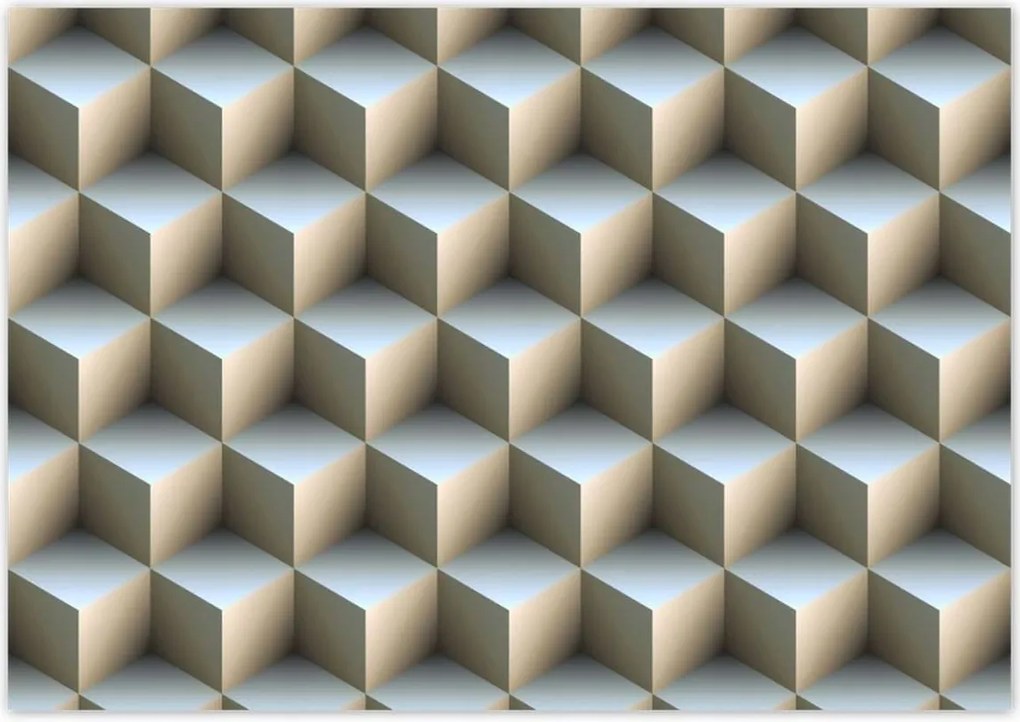 Poszterek 100x70 3D kockák