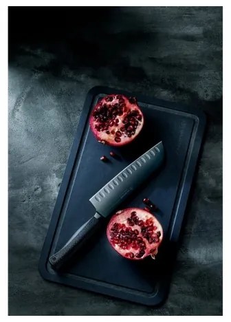 Wüsthof PERFORMER santoku konyha kés 17 cm fekete