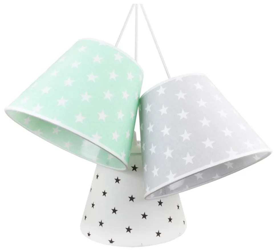 Brilagi - Csillár zsinóron CARPI 3xE27/60W/230V