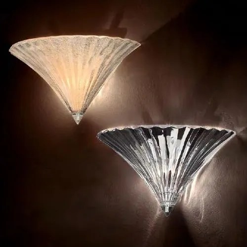 Ideal Lux - Fali lámpatest SANTA 1xE14/40W/230V átlátszó