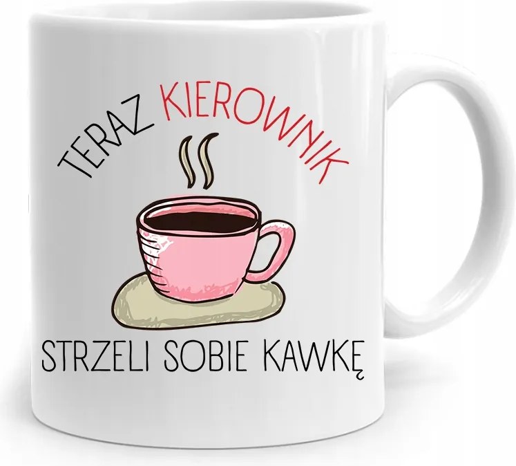 Ajándék Bögre A Vezetőnek, fényképes nyomott mintás Kávé