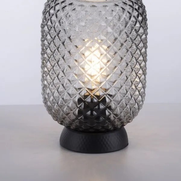 JUST LIGHT. 14906-18 - Asztali lámpa REISHI 1xE27/40W/230V fekete