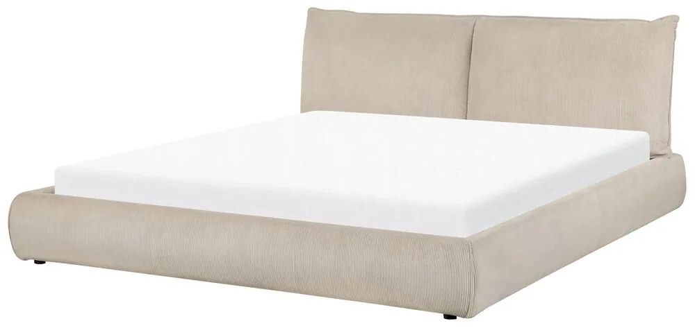 Franciaágy 180 cm Vetiver (szürkésbézs) (ágyráccsal). 1076468