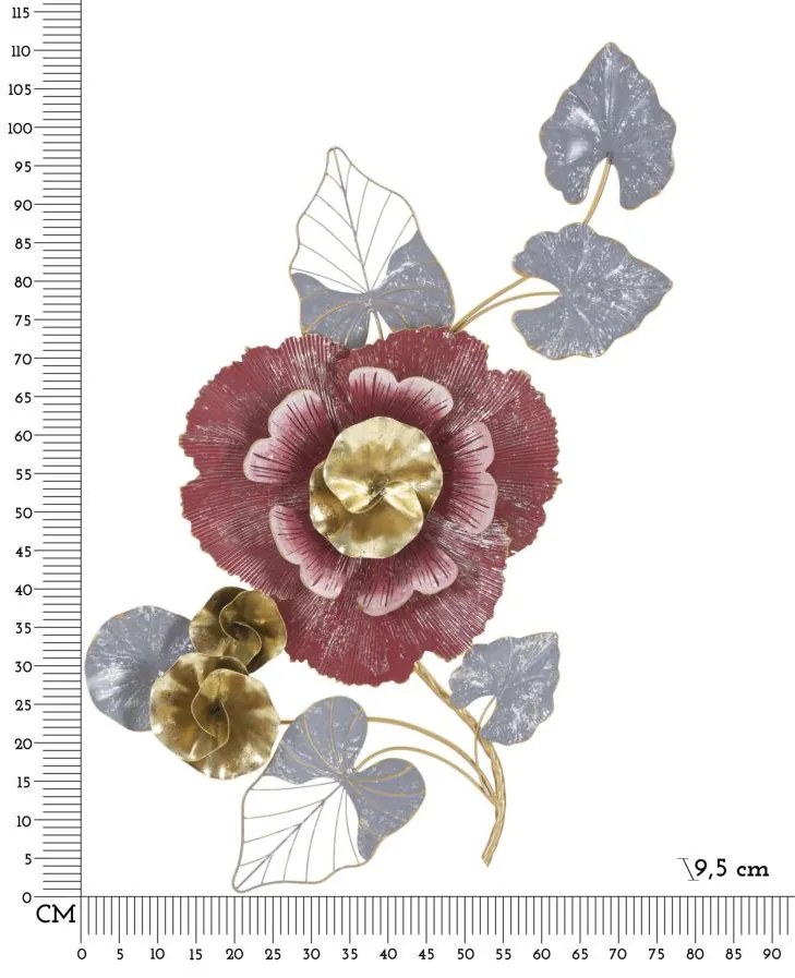 Vas fali panel lovi 61,6x9,5x111,8cm