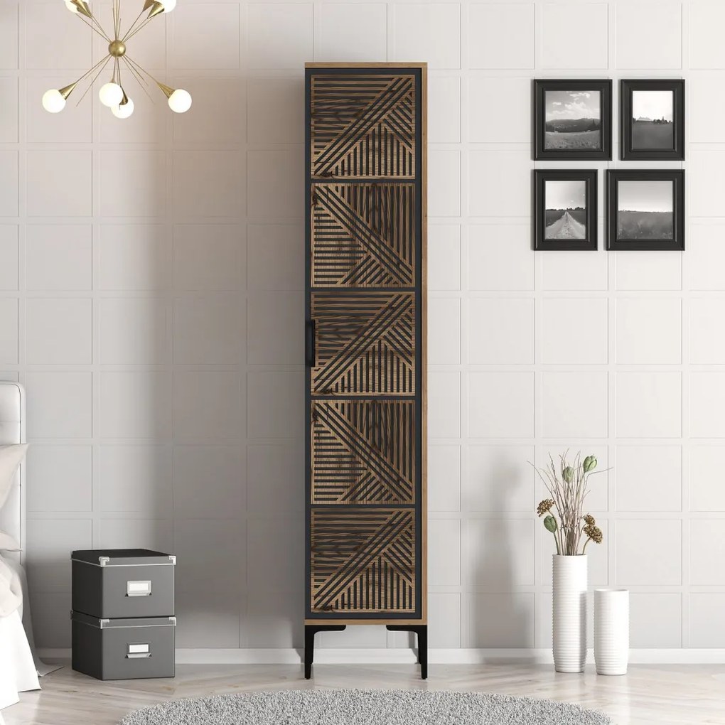 Kumsal P - Walnut, Anthracite