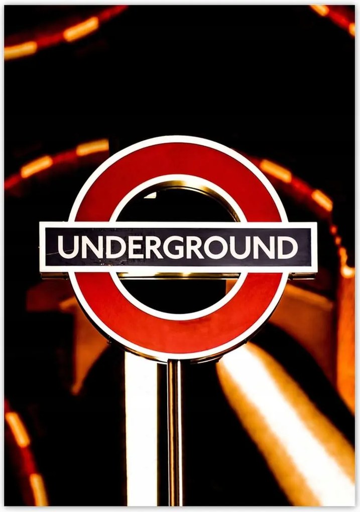 Poszterek 70x100 Underground London