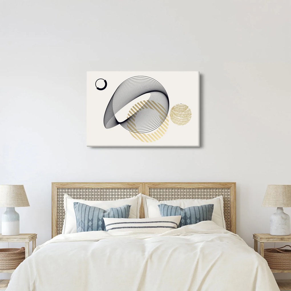 Kép - Geometriai formák N⁰3 (90x60 cm)